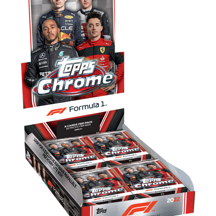2022 Topps Formula 1 Chrome - Hobby Lite Box