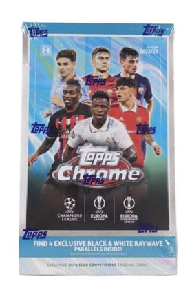 Topps 2023 Chrome UEFA Club Competitions Lite Hobby Box