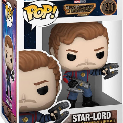 Funko Pop! POP! Marvel: Guardians of The Galaxy Volume 3 - Star-Lord 1201