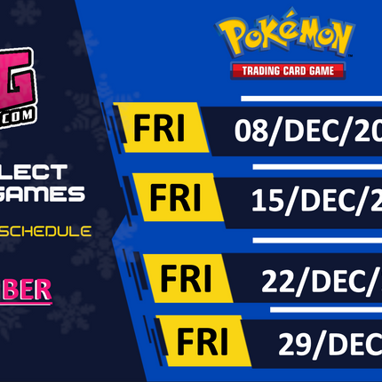G2G Collect League Games - Pokémon Trading Card Game - December