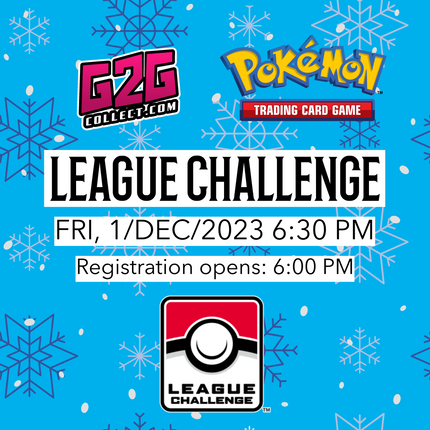 G2G Collect - Pokémon TCG December Challenge 2023