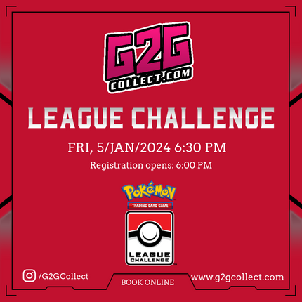 G2G Collect - Pokémon TCG January Challenge 2023
