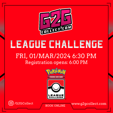 G2G Collect - Pokémon TCG March Challenge 2024