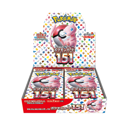 Pokémon 151 Japanese Booster Box