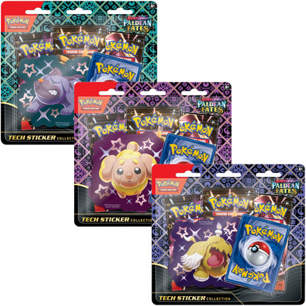 Pokémon Scarlet & Violet Paldean Fates Tech Sticker Collection