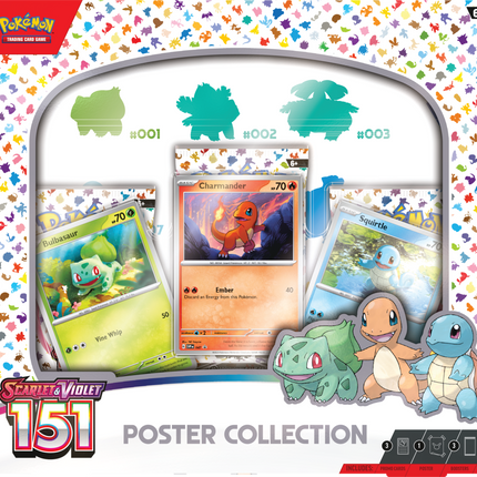 Pokémon Scarlet and Violet 151 Poster Collection Box