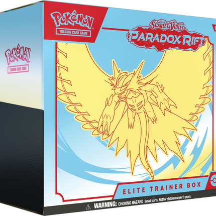 Pokémon Paradox Rift Elite Trainer Box - Roaring Moon/Iron Valiant
