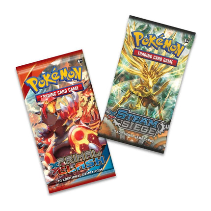 Pokémon Elite Trainer Deck Shield - Volcanion / Zygarde