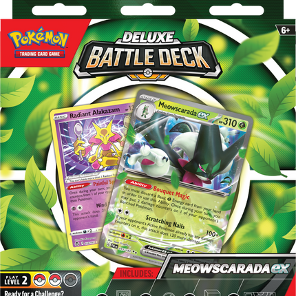Pokémon TCG: Meowscarada/Quaquaval ex Deluxe Battle Deck