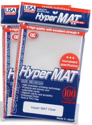 KMC Hyper Matte Clear 100CT USA Limited