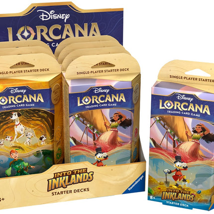 Disney Lorcana: Into the Inklands Starter Deck Display Box