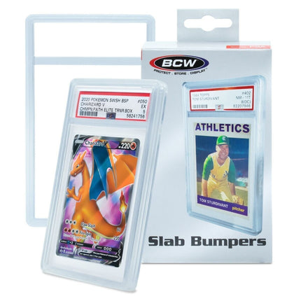 BCW Slab Bumpers - 6 Pack - PSA Card - Clear