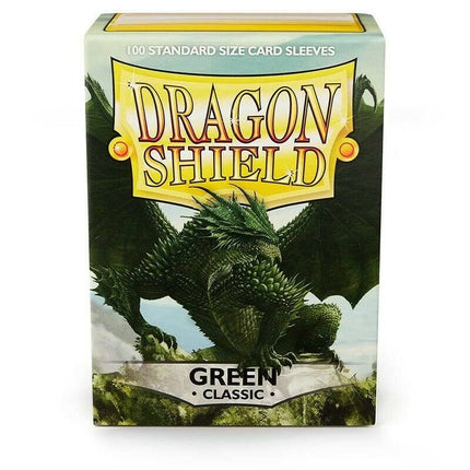 Dragon Shield Sleeves Green 100CT