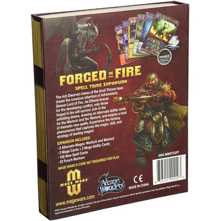 Mage Wars: Forged In Fire Spell Tome Expansion