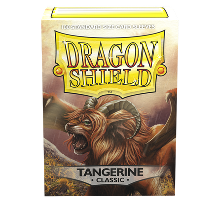 Dragon Shield Sleeves Classic Tangerine 100CT