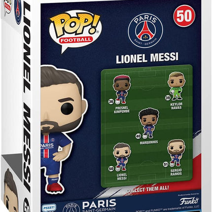 Funko Pop! Paris Saint Germain Lionel Messi 50