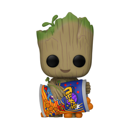 Funko Pop! I Am Groot - Groot with Cheese Puffs Bobblehead 1196