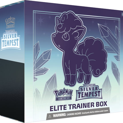 Pokémon Sword and Shield Silver Tempest Elite Trainer Box