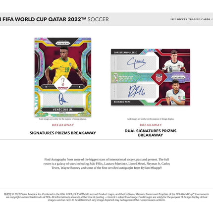 Panini 2022 Prizm FIFA World Cup Soccer Breakaway
