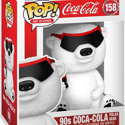 Funko Pop Ad Icons Coca Cola Polar Bear 90’s 158