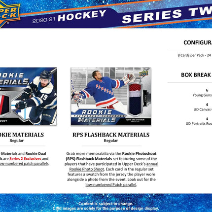 Upper Deck Hockey Series 2 2020-21 Hobby